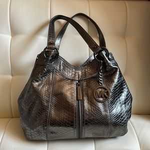 Michael Kors Hobo leather shoulder bag